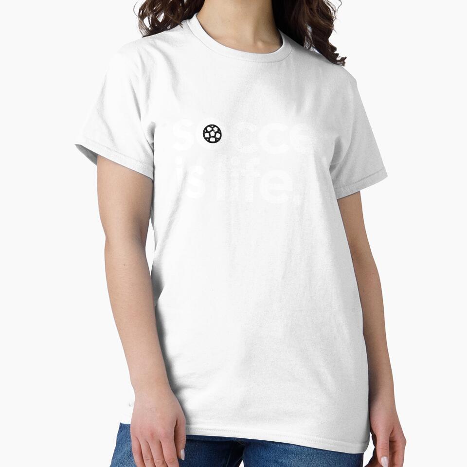 Soccer is life (w/ soccer ball) by mooskdesign
