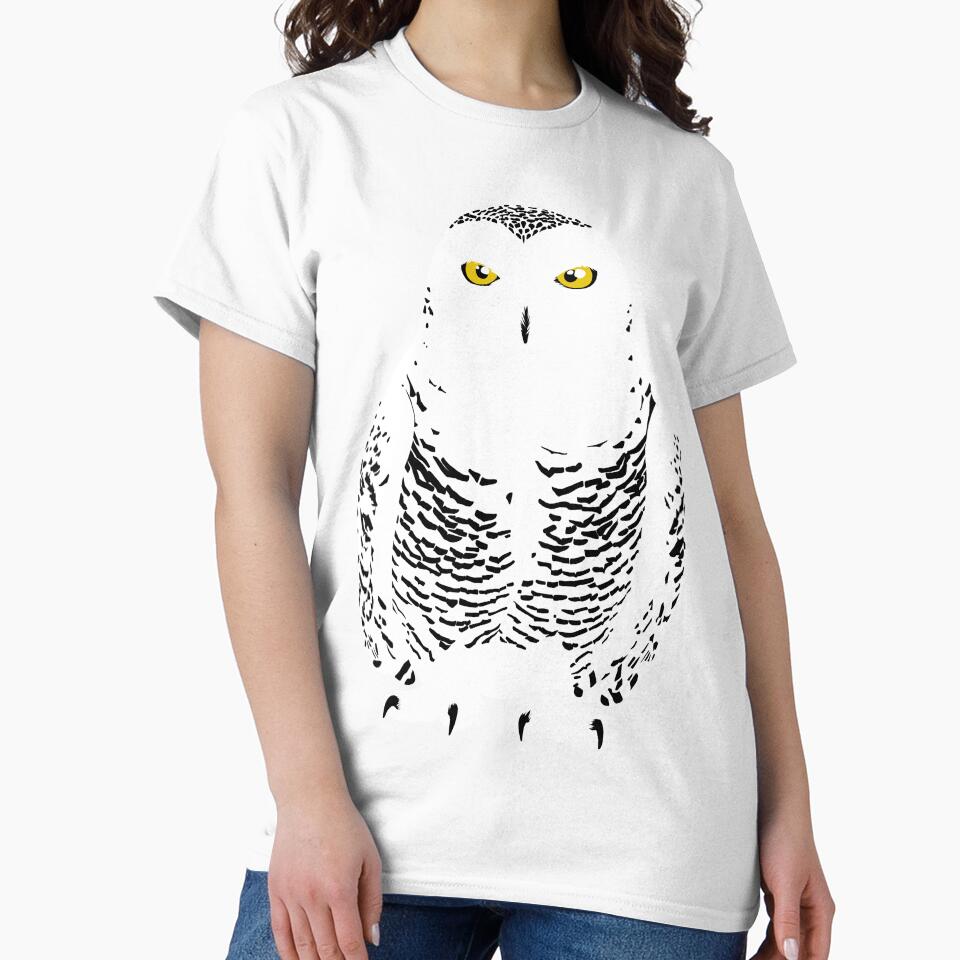Snowy Owl (Camouflage) by BennuBirdy