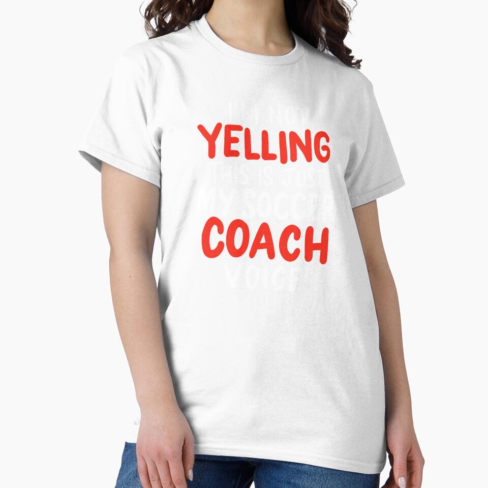 Soccer Coach Voice Coaching Mentor Teacher Sport by haselshirt