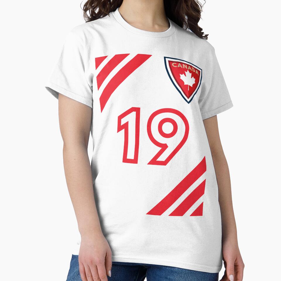 Canada Team Jersey-Retro Style-Canada Soccer Team-Alphonso Davies-Canada Soccer -2022-CANMNT-CANWNT by SighFly52