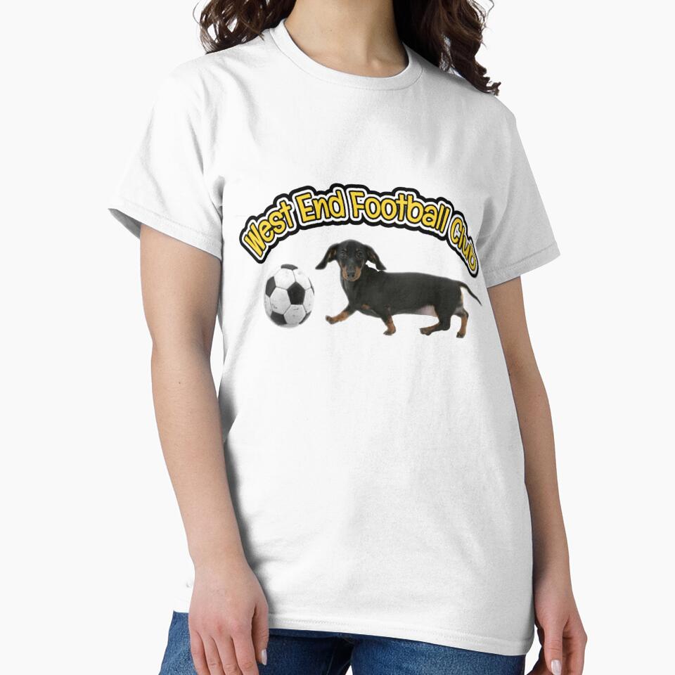 West End Football Club sausage dog design by West End FC