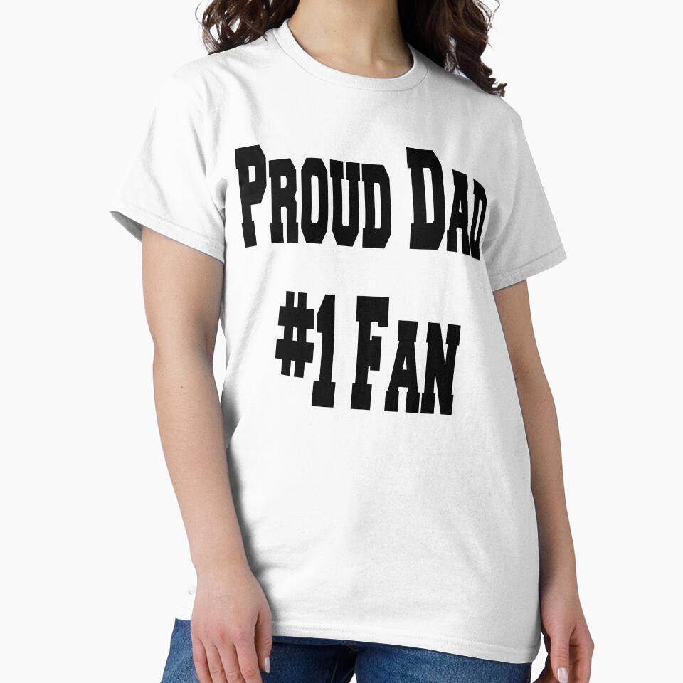 Proud Dad, #1 Fan daddys player by Urszula Żydek