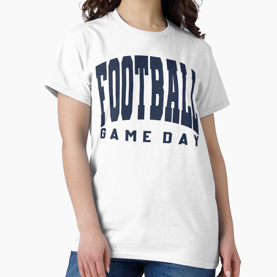 Game Day Vibes Sweatshirt, Gift for Football Fans and Friends, Game Day Essential Gift for Her, Him, and Sports Lovers, Football Girl Shirt, Gift Idea for Game Day Crew, Mom, or Dad by Noe Mill