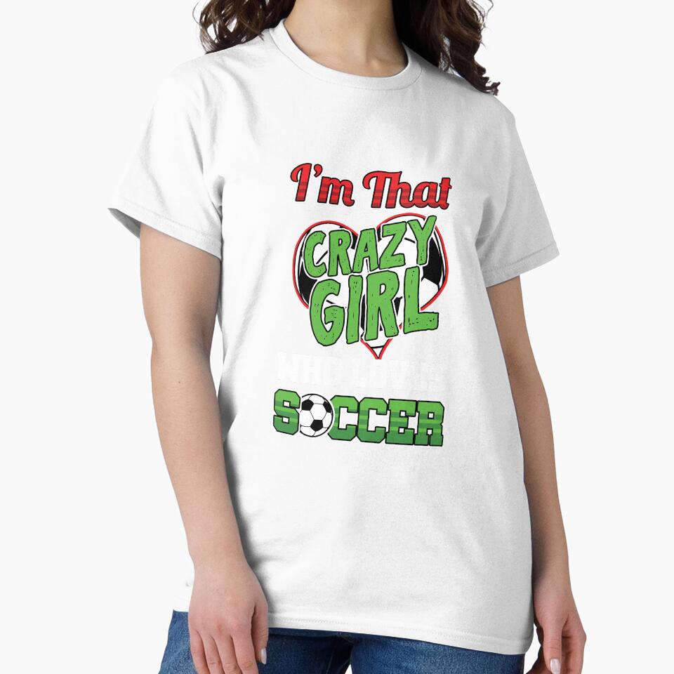 Crazy Girl Soccer by TomGiantDesigns