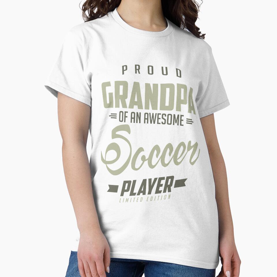 Proud Grandpa Soccer Player. by cidolopez