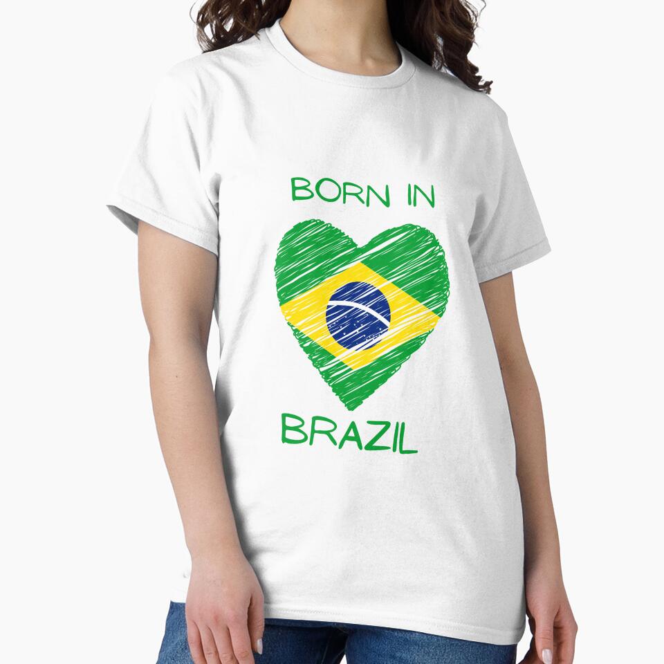Born in Brazil  Colors and Flag by Lumia Creations