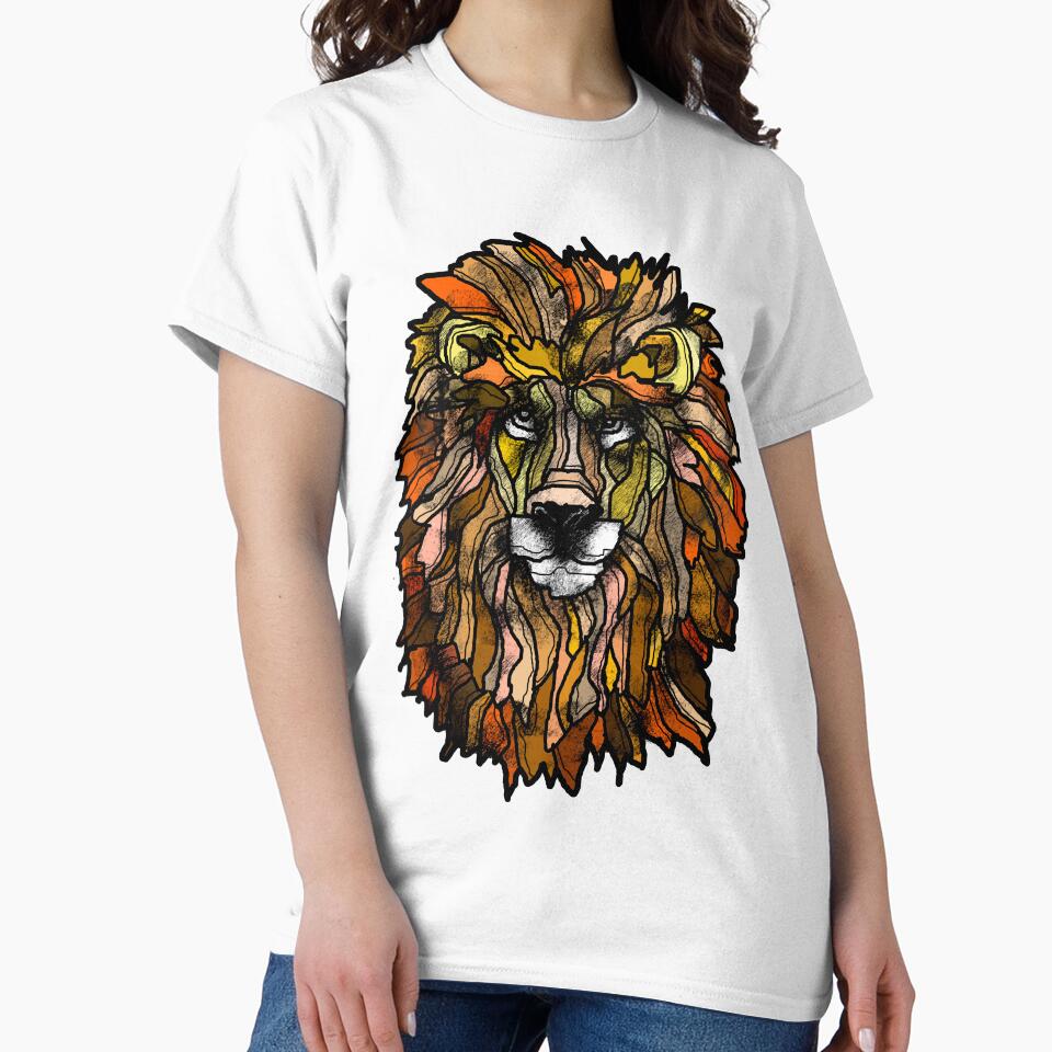 Orange lion by Ruud van Koningsbrugge