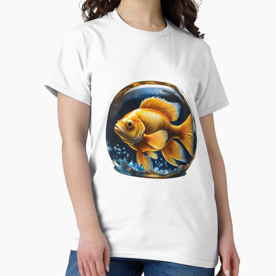 Golden Fish : Majestic Fish by Wonder Pixel Studio