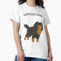 Black And Tan Cavalier King Charles Spaniel Cavie Dog Happy Birthday Classic T Shirt Hoodie, Sweatshirt | CoreVibeTees.com