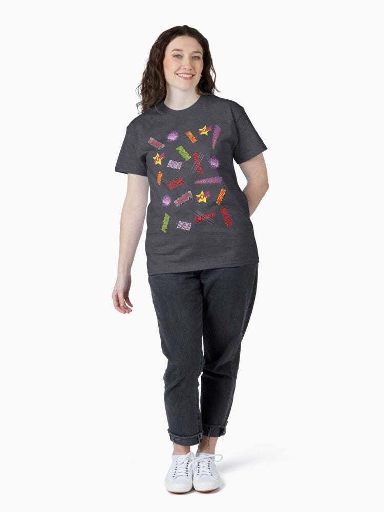 Comic sounds Classic T-Shirt Hoodie, Sweatshirt | CoreVibeTees.com (Image 4)