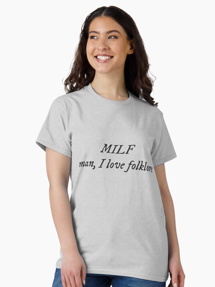 MILF - Man I love folklore (folklore style) Classic T-Shirt Hoodie, Sweatshirt | CoreVibeTees.com (Image 2)