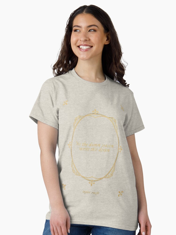 tdds | TAYLORS VERSION Inspired | Wall Art Home rep CD Decor | HECKINFAROUT Classic T-Shirt Hoodie, Sweatshirt (Image 2)