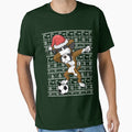 Dabbing Boxer Dog Soccer Football Ugly Christmas by frittata