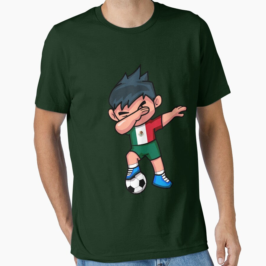Soccer Boy Dabbing Mexico by melsens