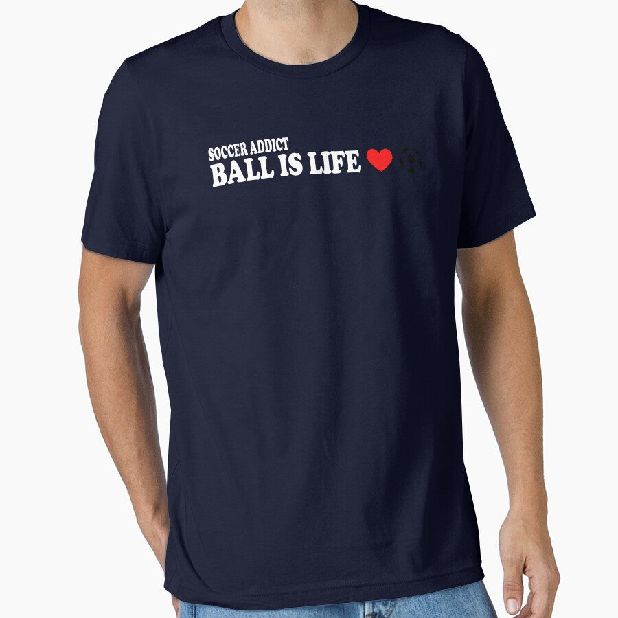 SOCCER ADDICT BALL IS LIFE by bigerdan