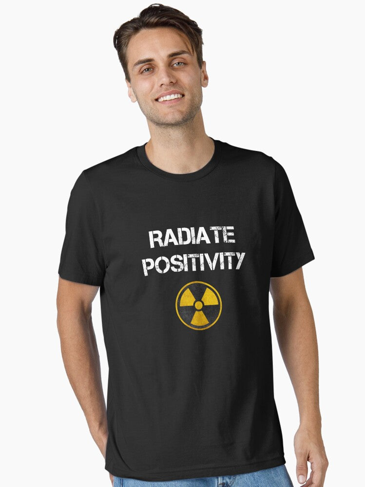 Radiate Positivity Radiologist Gift X-ray Radiology Tech Essential T-Shirt Style001 Hoodie, Sweatshirt (Image 1)