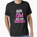 Crazy Soccer Girl, Girls Soccer, Girls Soccer Gift by Designs4Less