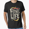 Futbol Is Life Modern Soccer Fan Classic T-Shirt by hero08