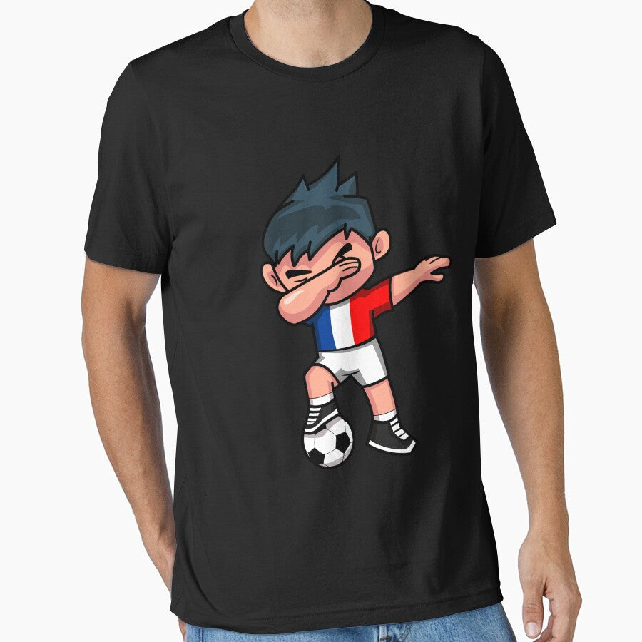 Soccer Boy Dabbing France by melsens