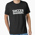 Soccer Grandpa Granddad Granddaddy Grandfather by BUBLTEES