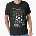 Merry Christmas - Soccer Ugly Sweater by Georgy09