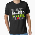 Eat Sleep Soccer Repeat by Kieran Abbott