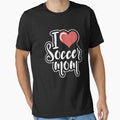 I Love Soccer Moms Heart Sport Dad Father Husband by Kieran Abbott