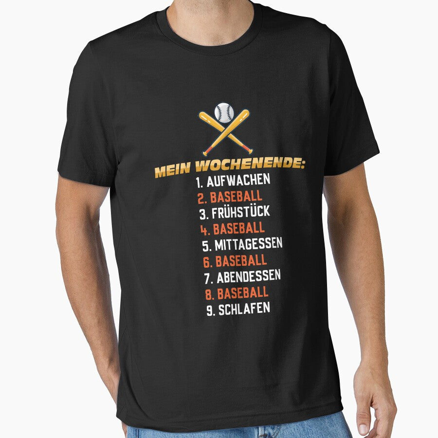 My Weekend: Get up baseball, have breakfast baseball by EichStore
