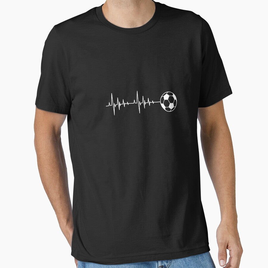 Soccer is Life Heartbeat Design by classydesignz