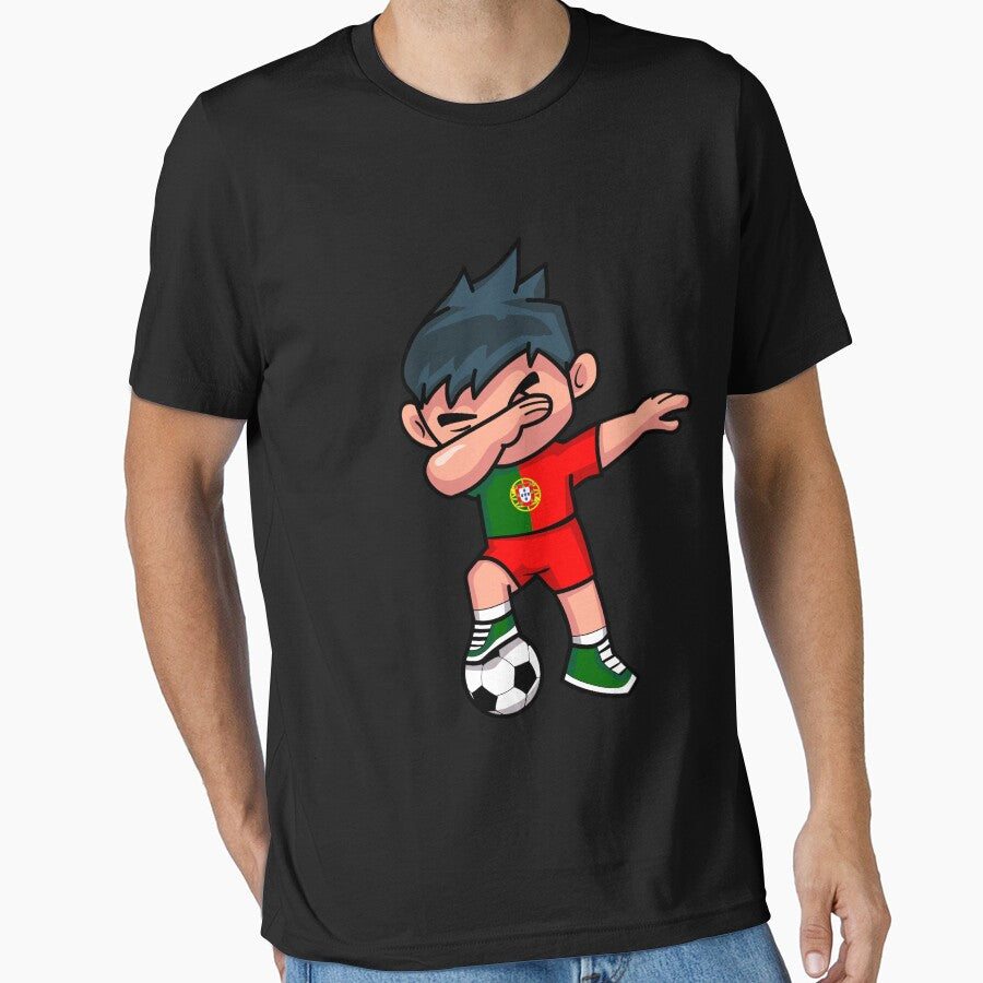 Soccer Boy Dabbing Portugal by melsens