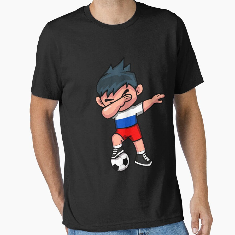 Soccer Boy Dabbing Russia by melsens