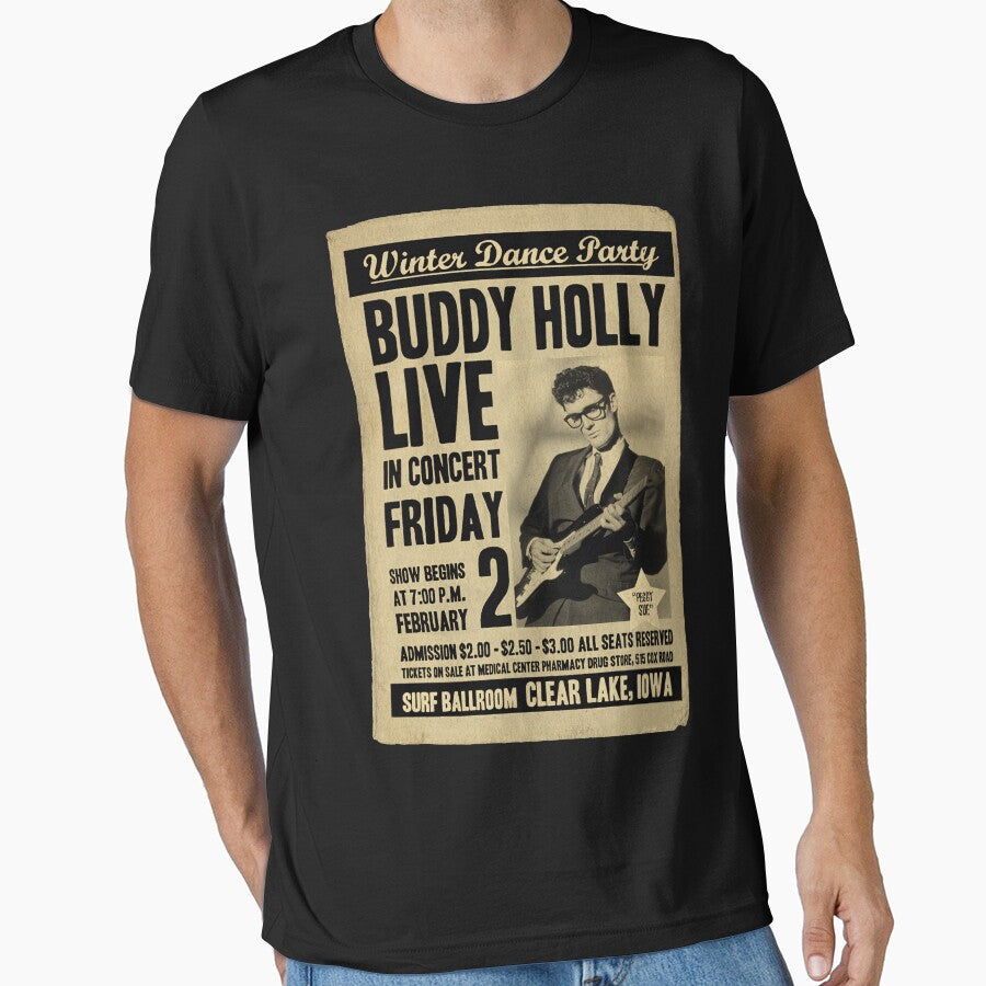 Buddy Holly Concert Poster. by theheadshed
