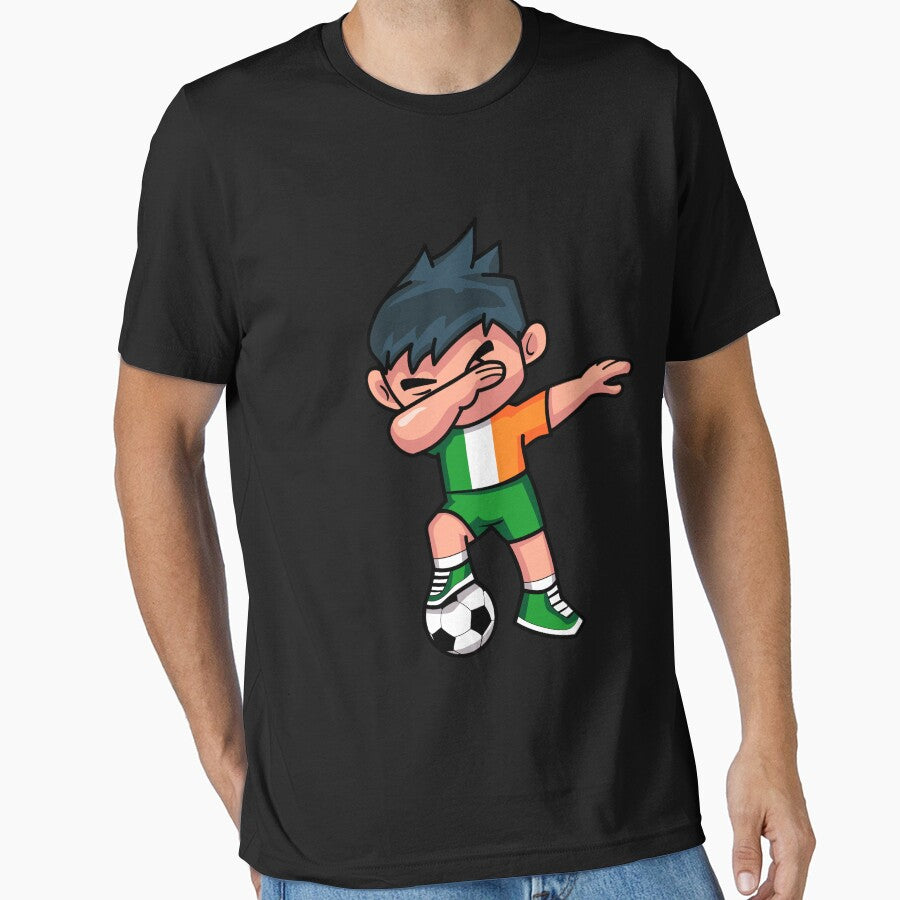 Soccer Boy Dabbing Ireland by melsens