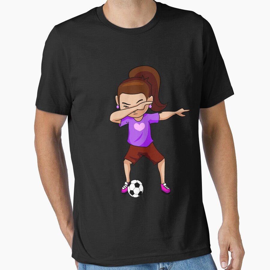Dabbing Soccer Girl by melsens