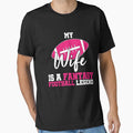 Football Wife T-shirt by 3familyllc