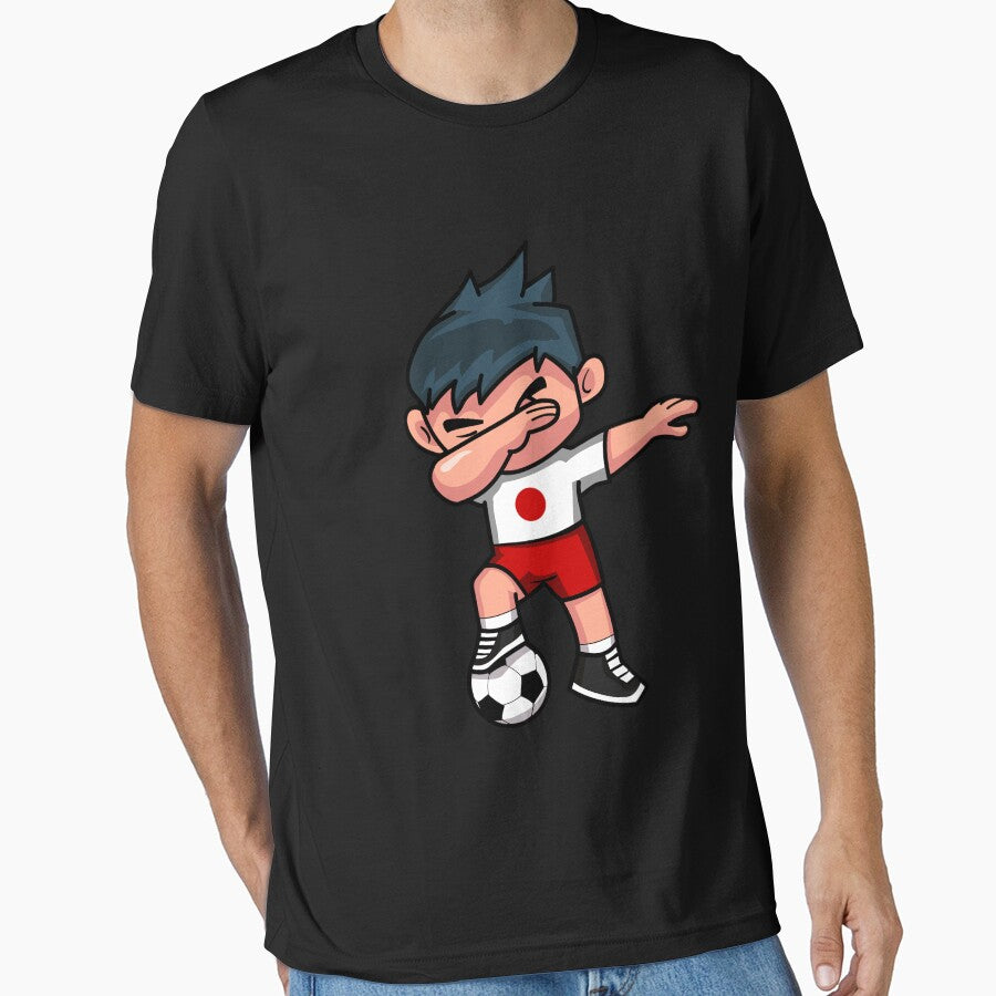 Soccer Boy Dabbing Japan by melsens