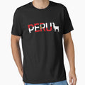 Peru LlamaT-shirt Peruvian Llama Soccer Tee by HallelujahTees