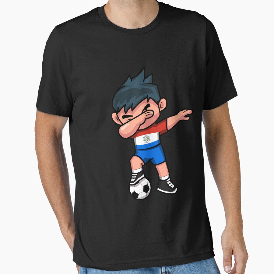 Soccer Boy Dabbing Paraguay by melsens