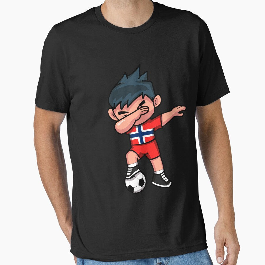 Soccer Boy Dabbing Norway by melsens