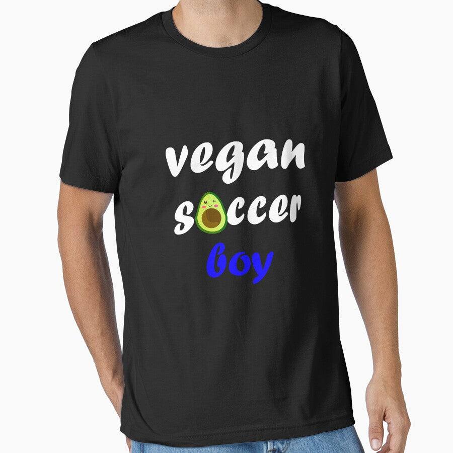 Vegan soccer boy T-shirt for you! by noahs-shop