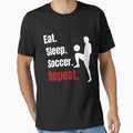 Eat Sleep Soccer Repeat - Funny Soccer Player Gifts by Superhero Gear