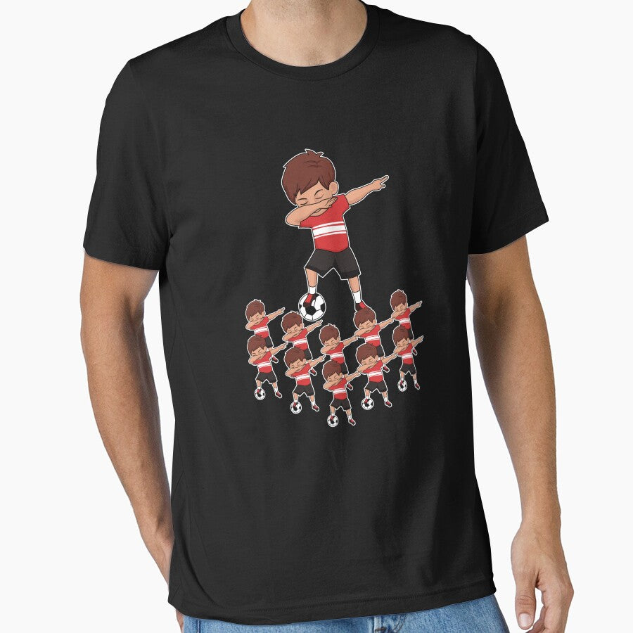 Awesome Soccer Player Sports Team Dabbing Soccer Athlete Athletic Competition Tournament by VollLaser