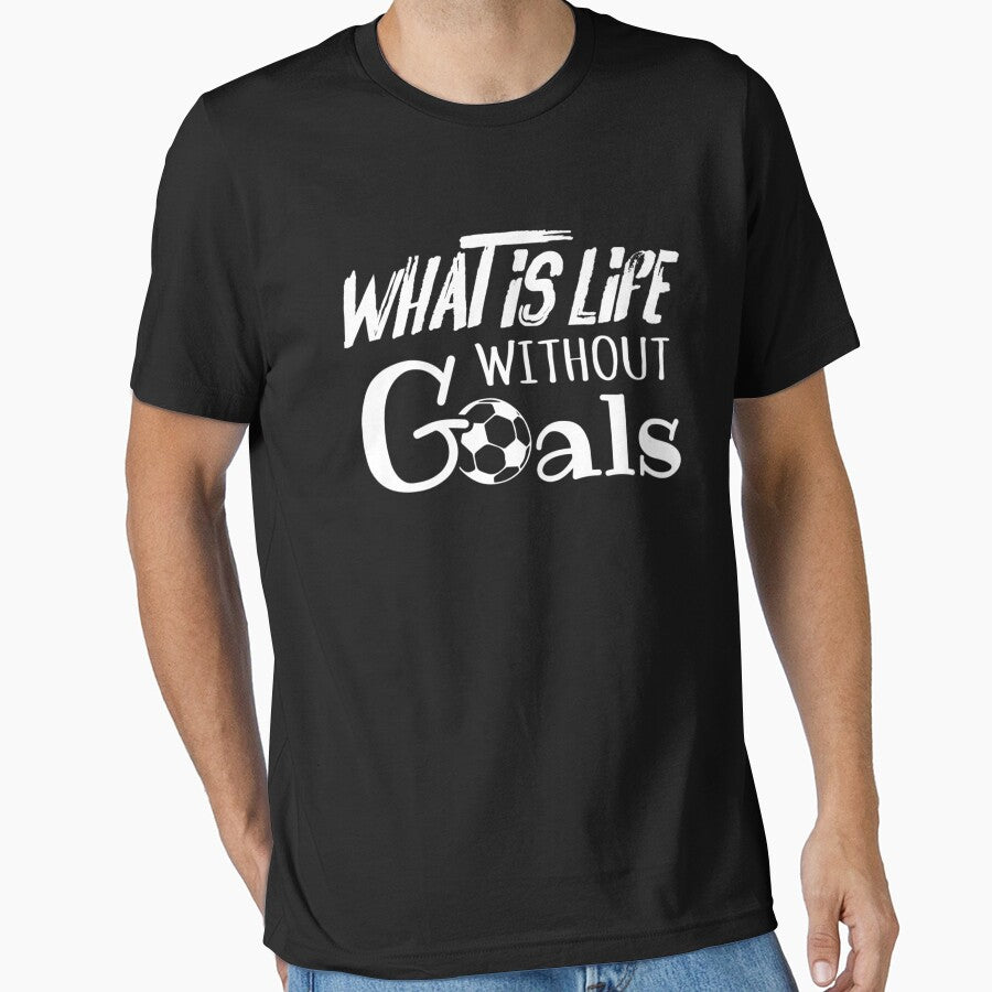 What is Life Without Goals Soccer Player Mom Dad Fun Quotes Premium by RogerGift