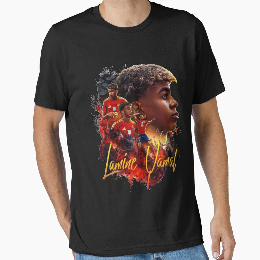 Soccer Player Design Lamine Yamal by EzequielBC