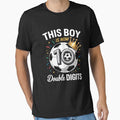 This Boy Now 10 Double Digits Soccer 10 Years Old Birthday by THagBlue