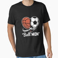 Ball Mom Basketball Soccer Mom by KonstanKoraner