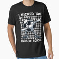 100 Days of School Soccer Dabbing 100th Day of School Boys by FrankIsabel