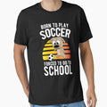 Girl Born To Play Soccer Forced To Go To School - Pup Kick The Ball by onicon