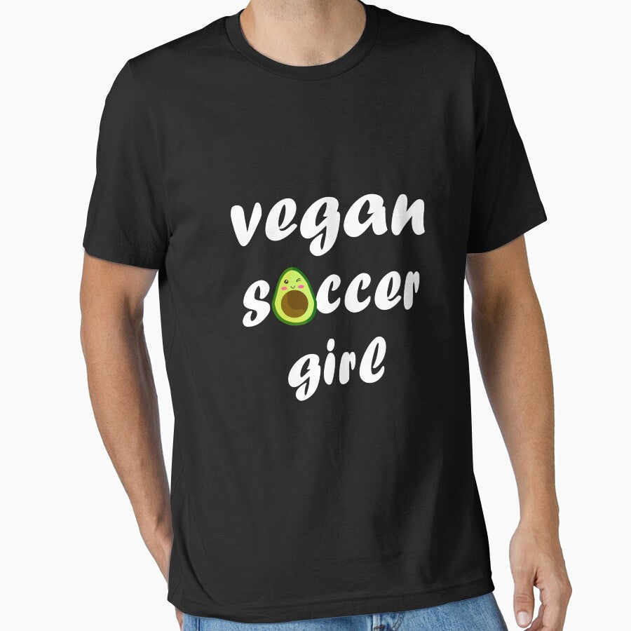 Vegan soccer girl T-shirt for you! by noahs-shop