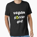 Vegan soccer girl T-shirt for you! by noahs-shop